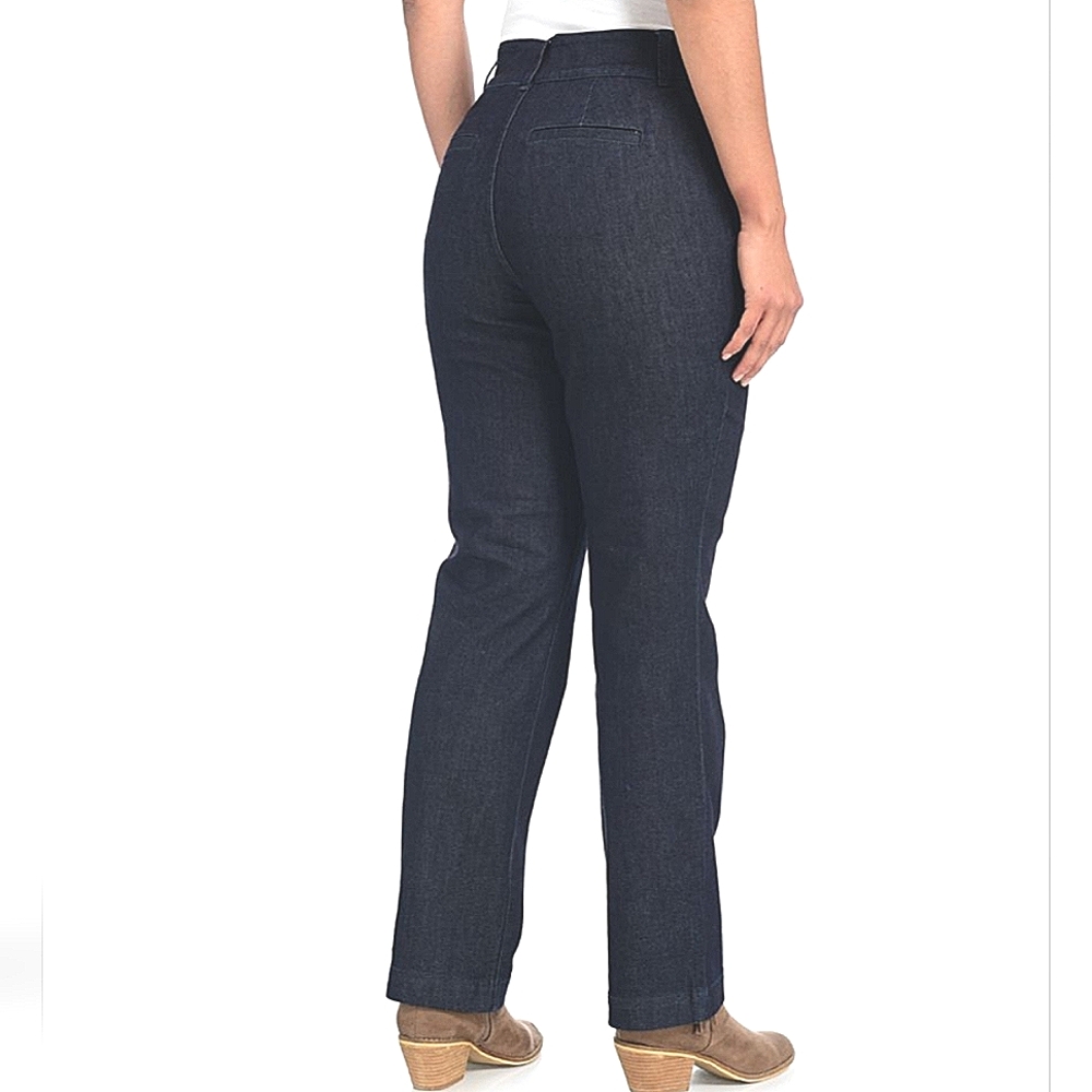 NWT Christopher & Banks Slimming Trouser Relaxed High Rise The Perfect Jeans 16